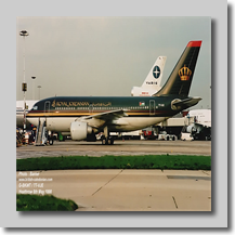 7T-VJE at LHR1998 Royal Jordanian